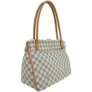 Louis Vuitton Damier Azur Bag Shoulder White Figerie